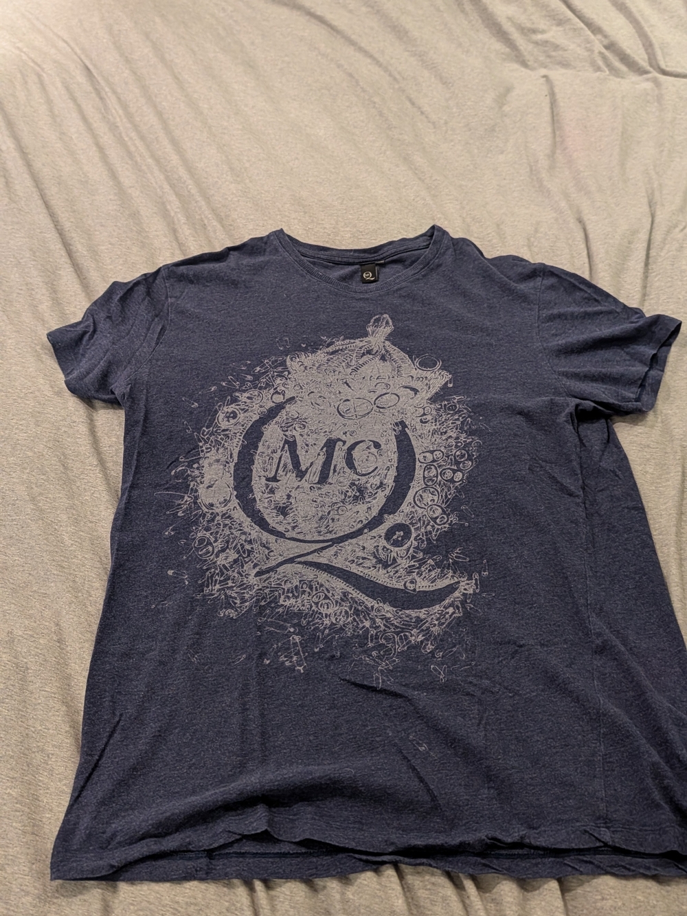 McQ by Alexander McQueen crew neck t-shirt Navy